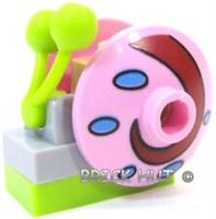 LEGO SPONGBOB SQUAREPANTS GARY THE SNAIL ORANGE SHELL - 3818, 3834 - 2009 - NEW
