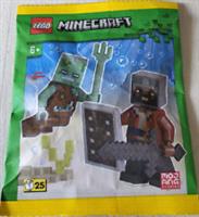 LEGO Minecraft - Drowned and Hero - 662405 New & Sealed 2024