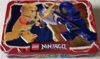 LEGO Ninjago -Arin vs. Wolf Mask Guard - Metal Box / Tin - 112404