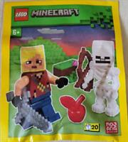 LEGO Minecraft - Hero with Skeleton - 662409 New & Sealed 2024