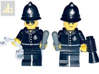 LEGO BRITISH / ENGLISH POLICE MEN / BOBBY'S TOWN / CITY - NEW - FREE POSTAGE -