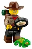 LEGO SERIES 19 MINIFIGURE WILDLIFE EXPLORER 71025 RARE RETIRED