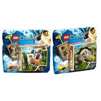 Llego Legends Of Chima Chi Waterfall/Chima Jungle Gates Lennox Toy Set