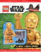 New - LEGO Star Wars - C-3PO and Gonk Droid Set - 912310 - sw1201 & sw1314