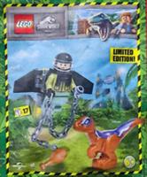 LEGO Jurassic World - Raptor and Trap - Mini Set - 122332 - New 2023