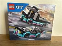 Lego City 60406 Race Car and Race Car Carrier Truck