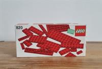 820 LEGO Red Plates Parts - New Sealed 1980 Vintage