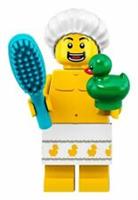 LEGO SERIES 19 71025 MINIFIGURE SHOWER GUY 71025 RARE RETIRED