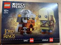 LEGO 40751 BrickHeadz - Lord Of The Rings - Legolas & Gimli - 2024 New & Sealed