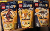 LEGO 70337 70334 70336 3 Nexo Knight Sets - Ultimate Lance/Beast Master/Axl -New