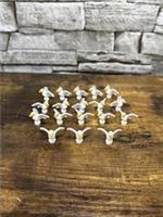 LEGO 18x Seagulls / Birds Animals Light Grey Wings Orange Beak 12891pb01