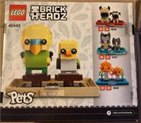 LEGO BRICKHEADZ Pets: Budgie (40443) 2021 - New & Sealed
