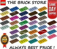 LEGO - 2 x 4 PLATE - ALL COLOURS - 3020 - SELECT QTY - BESTPRICE - FAST - NEW