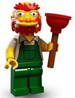 LEGO SIMPSONS SERIES 2 GROUNDSKEEPER WILLIE MINIFIGURE 71009