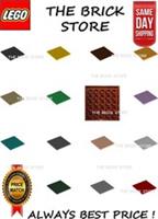 LEGO 6x6 TILE with BOTTOM TUBES - 10202 - SELECT COL - BESTPRICE ON EBAY👍 NEW