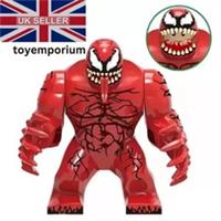 CARNAGE LARGE 7.5cm, custom Lego Minifigure, Building Block, Gift, Toy NEW***