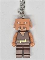 Lego Minecraft Piglin Minifigure Keyring 854244