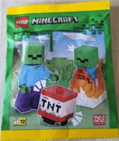 LEGO Minecraft - Zombie with Burning Baby Zombie Set 662403 New & Sealed 2024