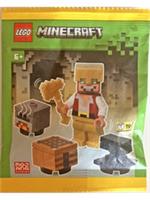 LEGO Minecraft - Gold Hunter with Crafting Table, Furnace and Anvil 472506 New