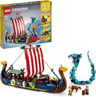 LEGO 31132 Creator 3in1 Viking Ship and the Midgard Serpent