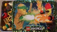 LEGO Ninjago - Lloyd Golden Ninja vs. Miss Demeanor - Mini Set / Tin 112429 New