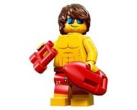 LEGO MINIFIGURE SERIES 12 71007 LIFEGUARD RARE RETIRED