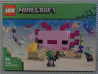 Lego Minecraft The Axolotl House (21247) New and Sealed