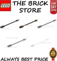 LEGO BAR 42445 12L - 1X2 PLATE END & 1X1 ROUND PLATE END - SELECT QTY & COL NEW