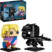 LEGO Harry Potter Brickheadz Luna Lovegood & Thestral Figures - 40802