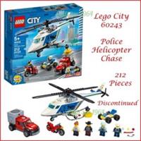 Lego City 60243 Police Helicopter Chase Brand New Children's Toys NEW