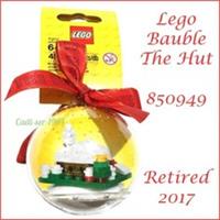 LEGO Seasonal Christmas Snow Hut Ornament 850949 Retired 2017