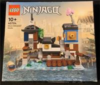 LEGO 40704 Micro NINJAGO City Docks - New & Sealed - Slight wear to box