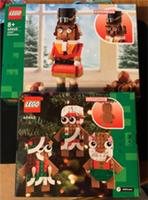 LEGO Iconic: Gingerbread Ornaments (40642) & Nutcracker (40640) New & Sealed