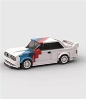 BMW M3 E30 | Building Brick Set MOC - 455 Pieces