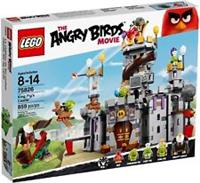 LEGO 75826 Angry Birds King Pig's Castle Brand New Sealed Discontinued 2016