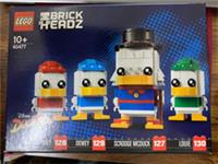 LEGO BRICKHEADZ: Disney Scrooge Mcduck, Huey, Dewey & Louie (40477) New & Sealed