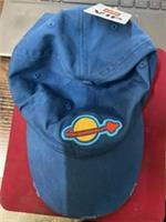 LEGO VIP Blue Vintage Space Baseball Cap - Distressed - New with Tag 5007090