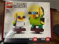 LEGO BRICKHEADZ Pets:  Budgie & Chick (40443) 2021 - New & Sealed