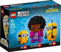 LEGO BRICKHEADZ: Belle Bottom, Kevin and Bob 40421 Minions - New & Sealed 2020