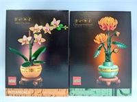LEGO Chrysanthemum & Mini Orchid Botanicals Sets 10368 10343 New & Sealed #A4