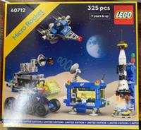LEGO 40712 - Micro Rocket Launchpad - Vintage Space - Limited Edition - New