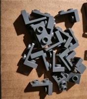 20x LEGO Part 73825 - Bracket 1x1 with 1x2 Plate Up Brand New Dark Bluish Grey
