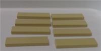 LEGO Pieces & Parts 4550324 - 2431 Flat Tile 1x4 Tan x8