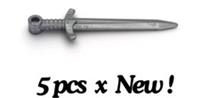 LEGO Part - 5pcs x 66964 - Weapon Greatsword - SELECT COLOUR