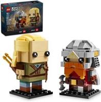 LEGO BRICKHEADZ: Legolas & Gimli (40751) Lord of The Rings - New 2024