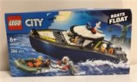 LEGO City Police Boat 60456 264 Pieces New & Sealed