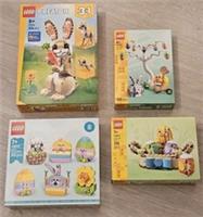 LEGO 40890 Easter Decorations 31162 Cute Bunny 40808 Egg Hunt 40863 Egg Basket