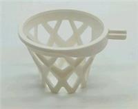LEGO Part 6269072 / 11641 Sports Basketball Net With Axle, White.