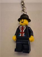 Lego London Lester Minifigure Keyring Rare 853843