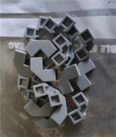 20x LEGO Part 27263 - Tile 2x2 Corner with Cutouts NEW Light Bluish Grey